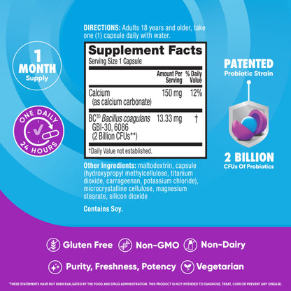 Digestive Advantage Probiotics – Daily Probiotics for Gut Health & Immune Support (60ct)