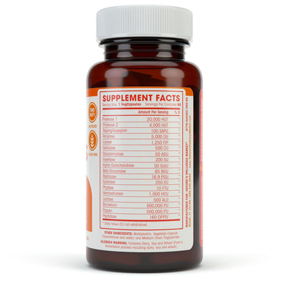 Digestive Enzymes Complete – Advanced Multi Enzyme Supplement for Better Digestion & Absorption