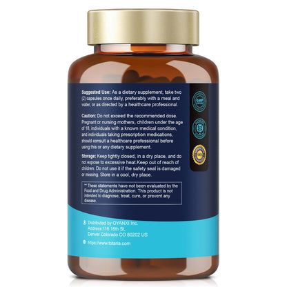 4-in-1 Gut Health Supplement with 60B CFU Probiotics for Immunity & Skin | Women & Men