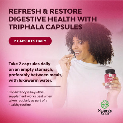 Digestive Triphala Organic Complex – Detox & Digestive Health Supplement