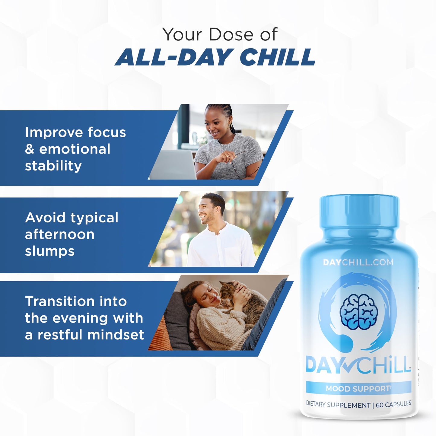 Chill Pill Mood Support – Magnolia Bark 60 Capsules | USA Formulated