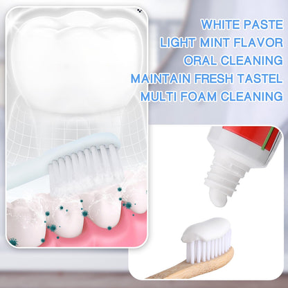Dimsile Mini Toothpaste Bulk - Travel Size 0.35oz for Fresh Breath & Whitening