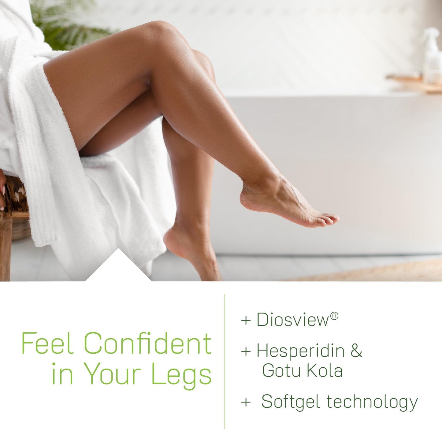 Irwin Naturals Love My Legs - 60 Liquid Softgels | Supports Leg Veins, Capillaries & Circulation