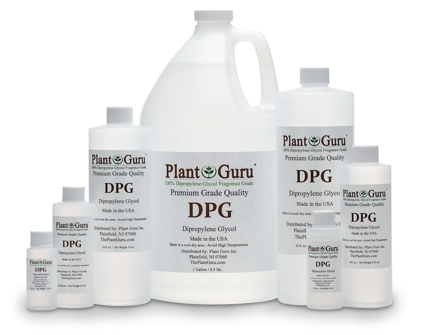 Dipropylene Glycol DPG Half Gallon 4.25 lbs – Fragrance Grade Carrier Oil for Incense, Perfume & Body Oils