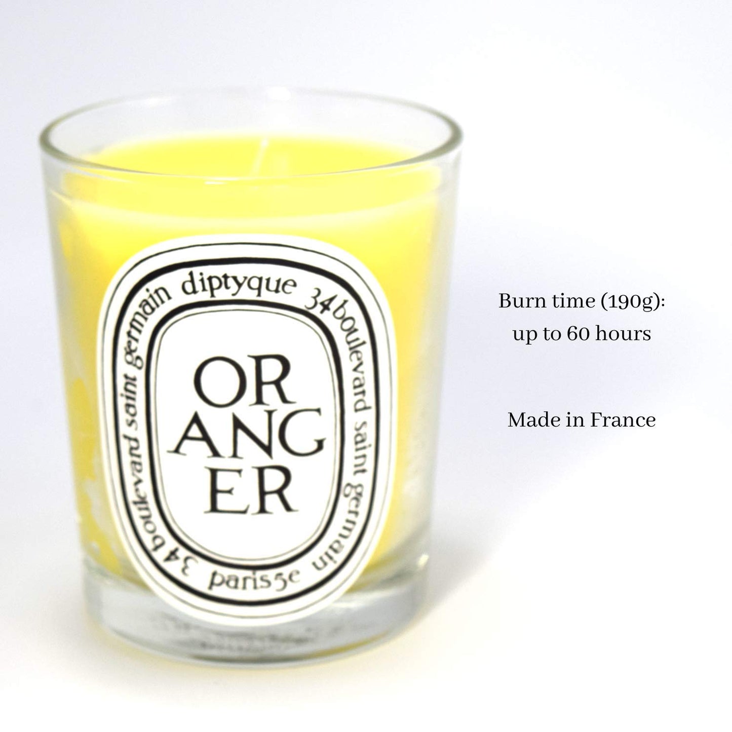 Diptyque Oranger Scented Candle – 6.5 oz | Unisex Luxury Home Fragrance | Diptyque Paris