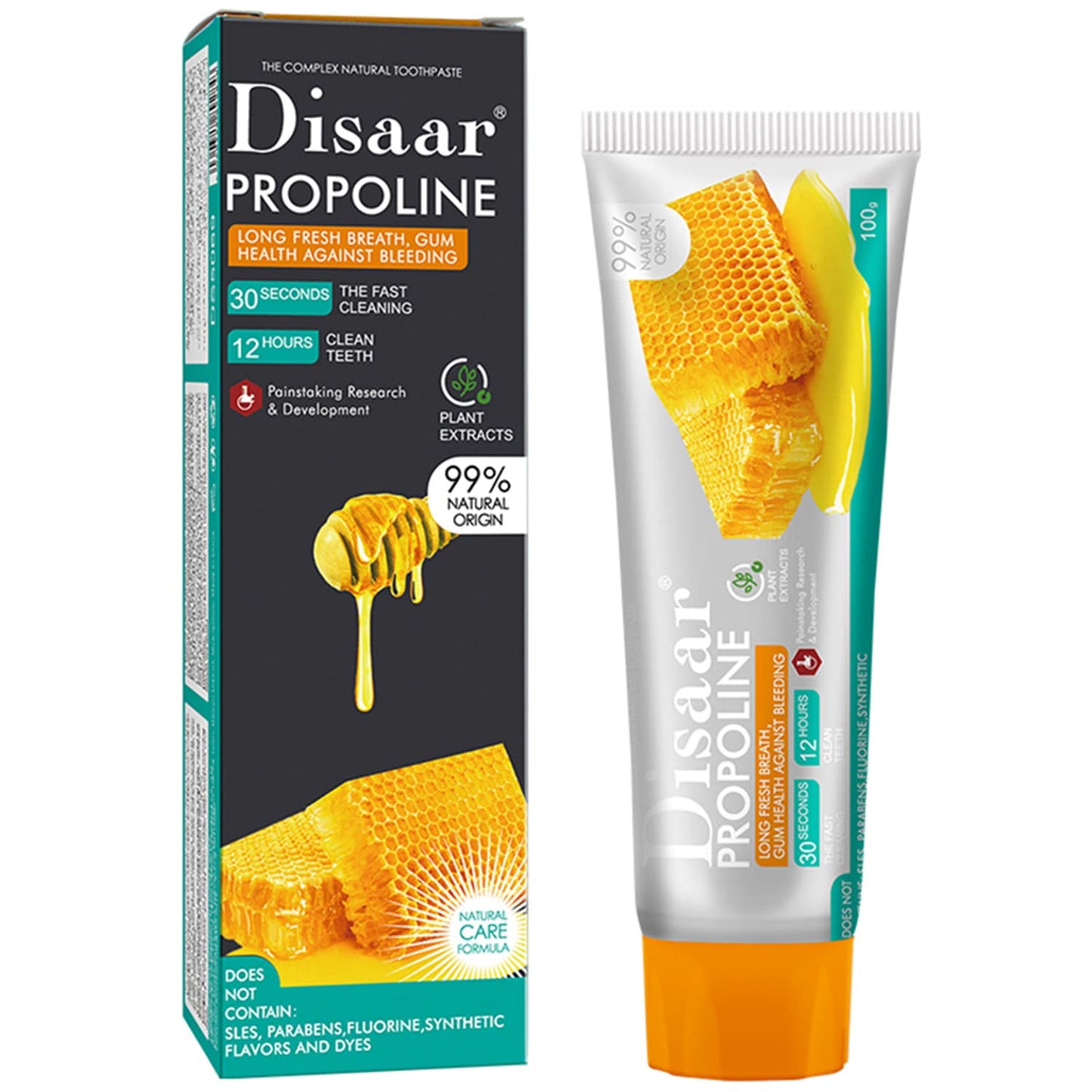 DISAAR BEAUTY Propoline Honey Menthol Toothpaste – Fresh Breath & Gum Health 100g