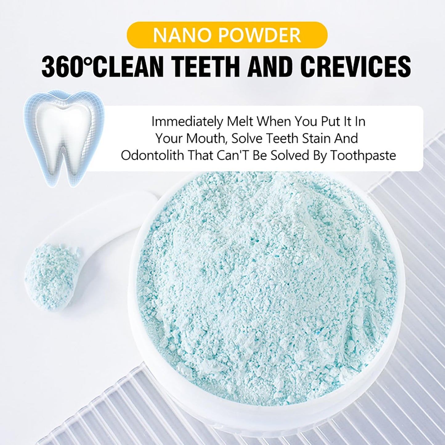 DISAAR BEAUTY Smokers Tooth Powder – Remove Tobacco Stains & Whitens Teeth (50g)