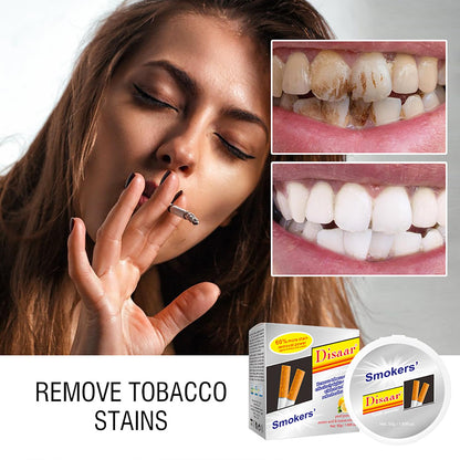 DISAAR BEAUTY Smokers Tooth Powder – Remove Tobacco Stains & Whitens Teeth (50g)