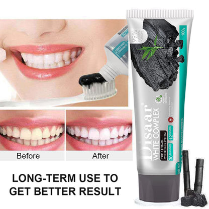 Disaar Beauty Whitening Complex Toothpaste - Charcoal & Banana Flower 100g