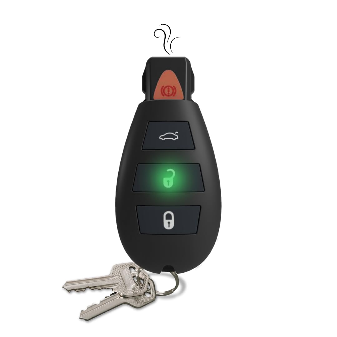 Discreet Car Key Aromatherapy Diffuser – Rechargeable Keychain Wellness Tool