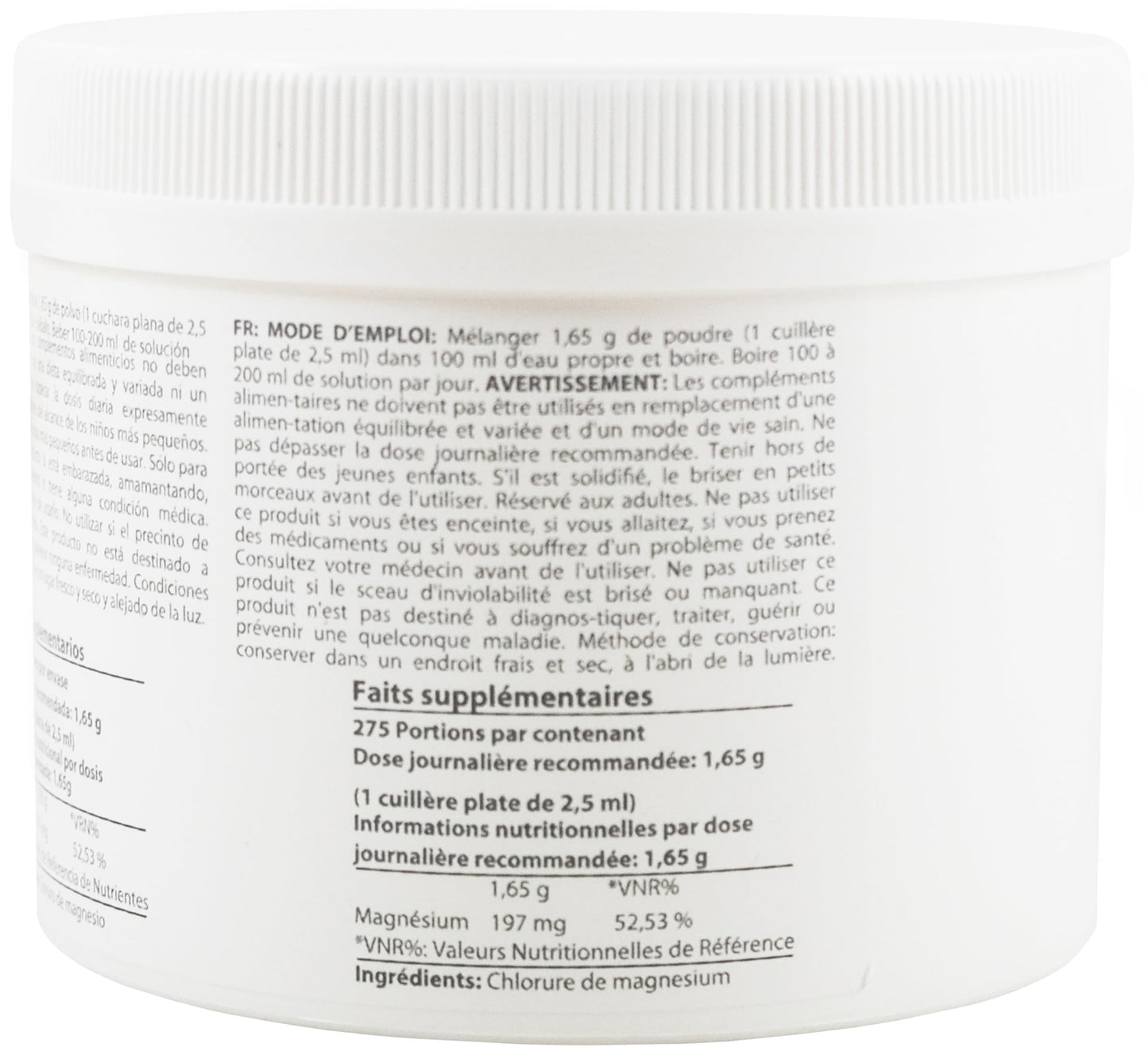1 Pound Magnesium Chloride Hexahydrate – Pharmaceutical Grade, EUR/BP/USP | Third-Party Tested | Heiltropfen Crystal Powder