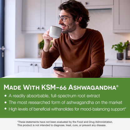 EZ Melts Dissolvable KSM-66 Ashwagandha 300 mg – Sugar-Free Stress, Sleep & Mood Support | Peppermint Chill Flavor, 30-Day Supply