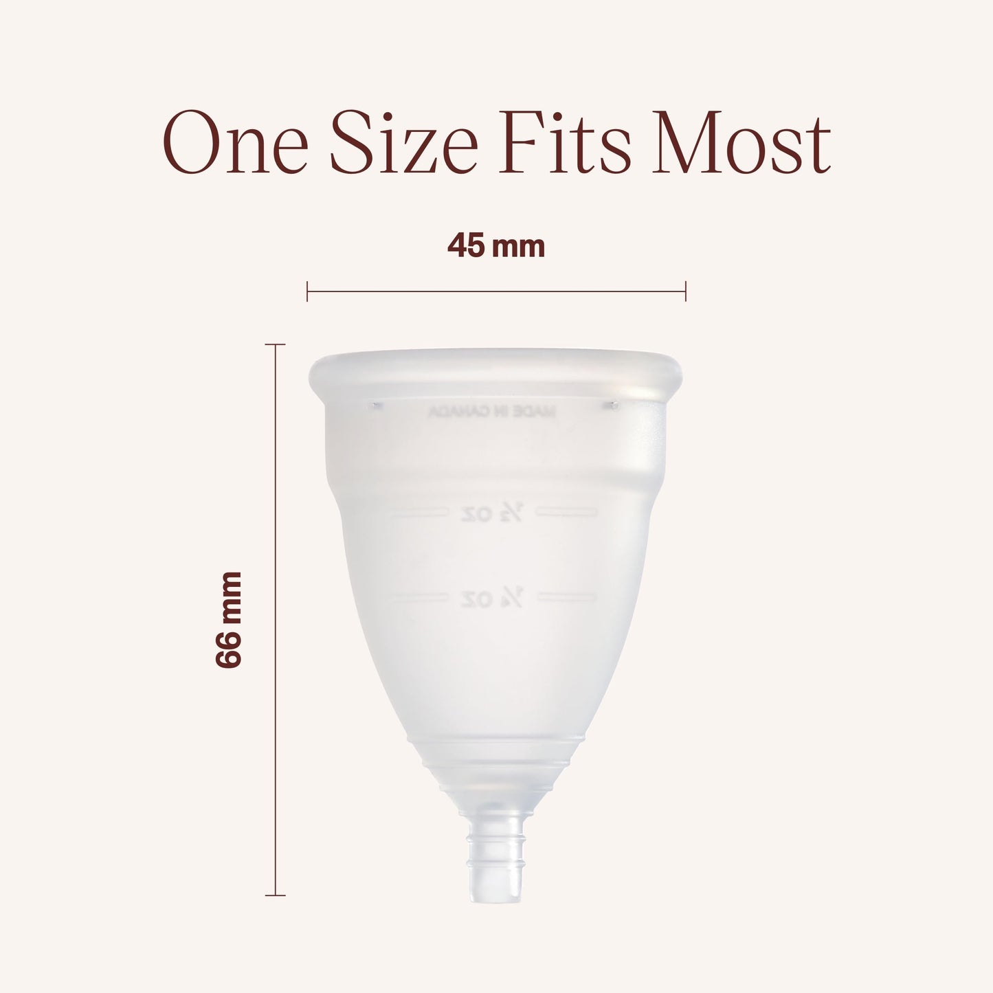 DIVA Cup Model 2 | Medical Grade Silicone Reusable Period Cup With Enamel Pin (Up to 12 Hours)