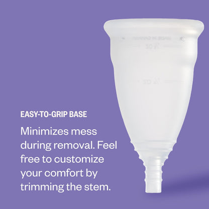 DIVA Cup Model 0 – Medical Grade Silicone Reusable Menstrual Cup