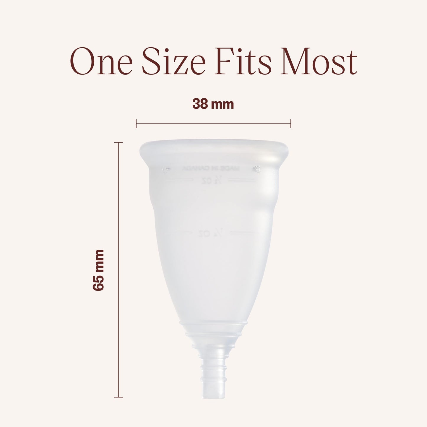 DIVA Cup Model 0 – Medical Grade Silicone Reusable Menstrual Cup