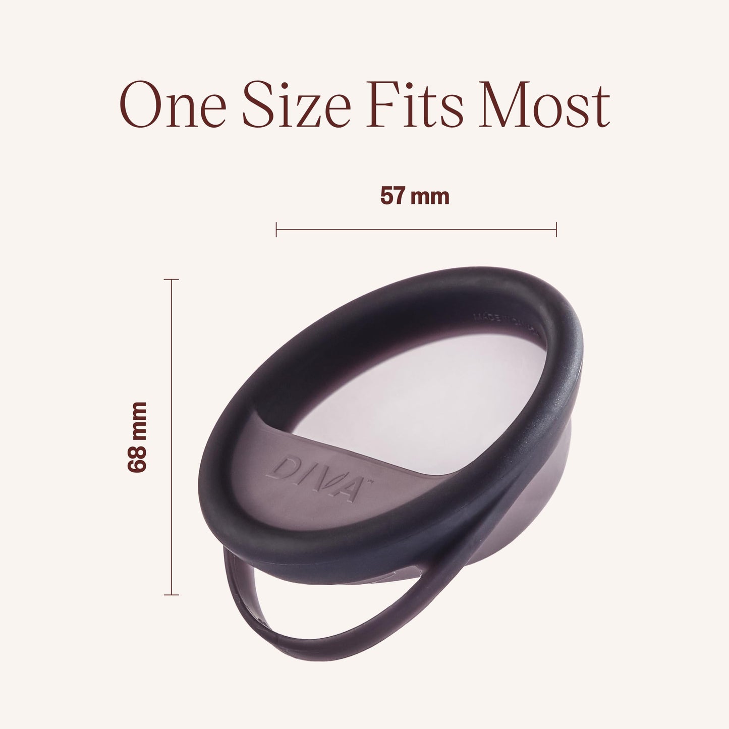 Diva Disc by DivaCup – Reusable Menstrual Disc, Leakproof Shield, 12-Hour Wear (Holds 7 Tampons)