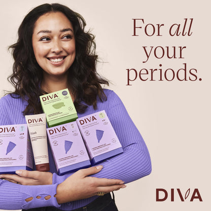 Diva Disc by DivaCup – Reusable Menstrual Disc, Leakproof Shield, 12-Hour Wear (Holds 7 Tampons)