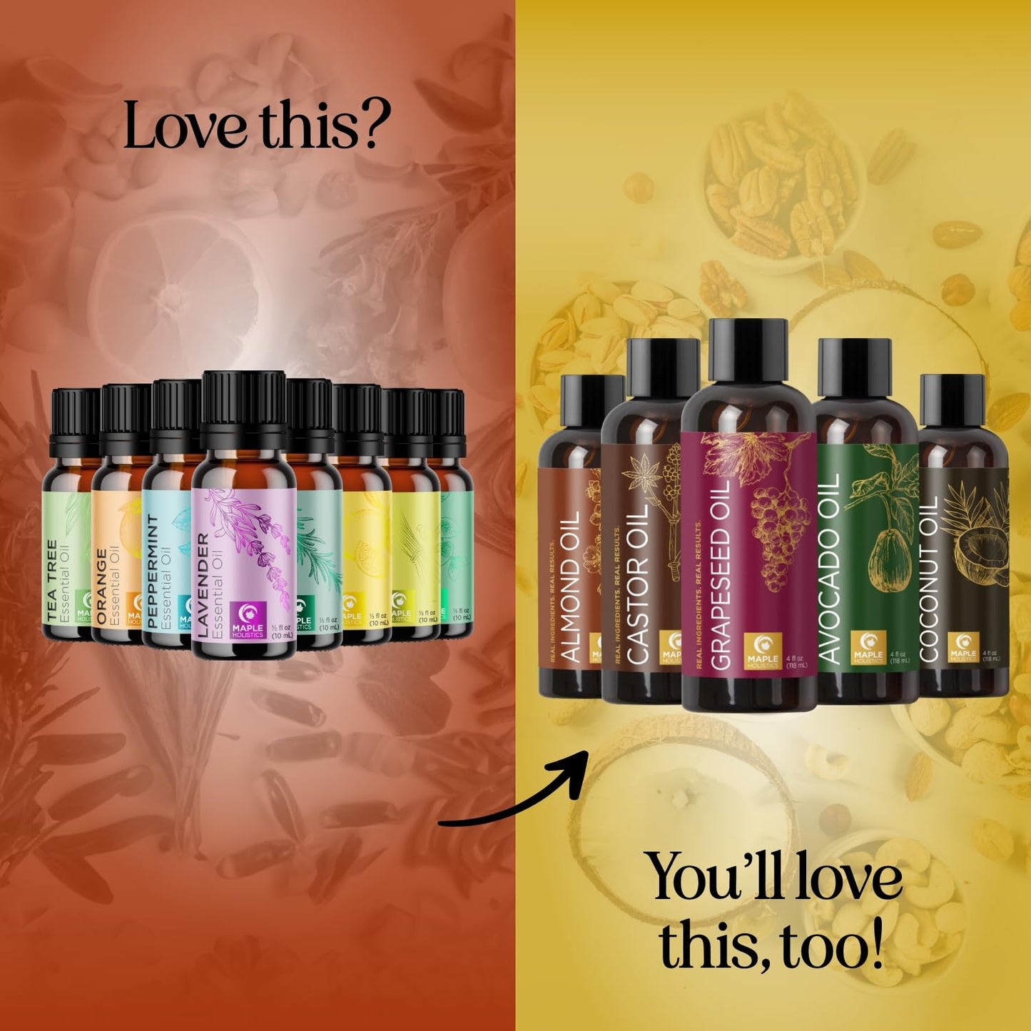 Pure Essential Oil Diffuser Set – Aromatherapy Oils for Home, Travel & Self-Care