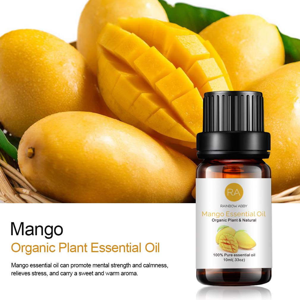 2-Pack Mango Essential Oil - 100% Pure Organic Aromatherapy for Diffuser
