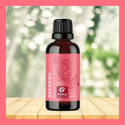 Pink Grapefruit Essential Oil Blend | Refreshing Citrus Diffuser Oil with Lime, Grapefruit, and Eucalyptus