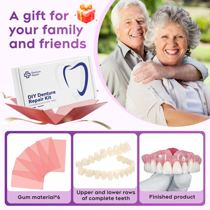 DIY Denture Kit - Full Top & Bottom Teeth - Functional