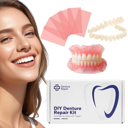 DIY Denture Kit - Full Top & Bottom Teeth - Functional