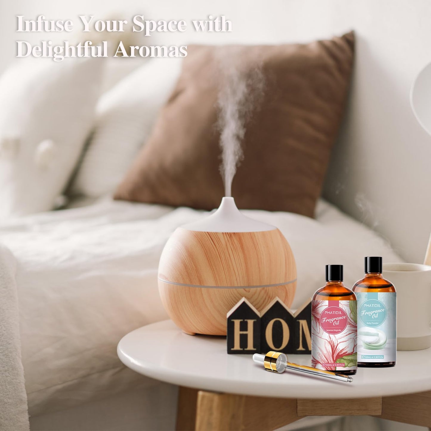 Coconut & Vanilla Fragrance Oil 100ML – PHATOIL Diffuser & DIY Soap/Candle Oil