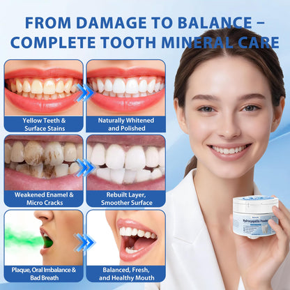 99.5% Pure Nano Hydroxyapatite Powder – DIY Toothpaste & Mouthwash (40g) – Fluoride-Free