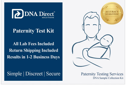 DNA Direct Paternity Test Kit | At-Home Sample Collection | Fast Results