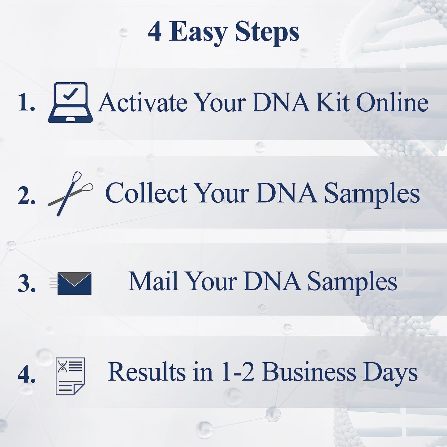 DNA Direct Paternity Test Kit | At-Home Sample Collection | Fast Results