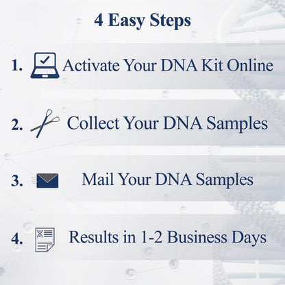 DNA Direct Paternity Test Kit | At-Home Sample Collection | Fast Results