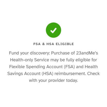 23andMe Health-Only Service – DNA Test with Personal Genetic Reports (Health Predispositions, Carrier Status & Wellness)