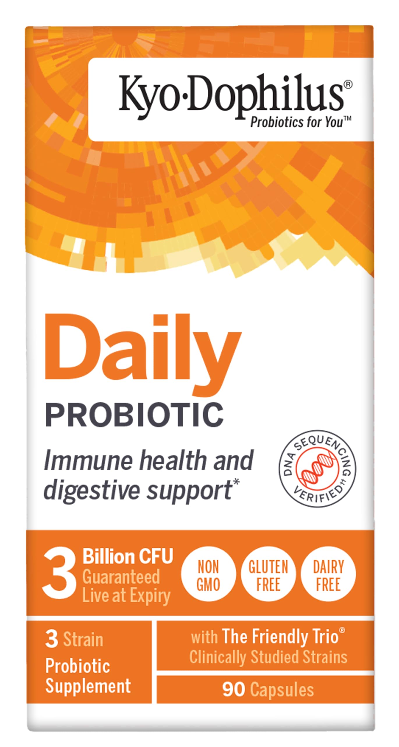 Kyolic Kyo-Dophilus Daily Probiotic for Immune Health | Digestive Support