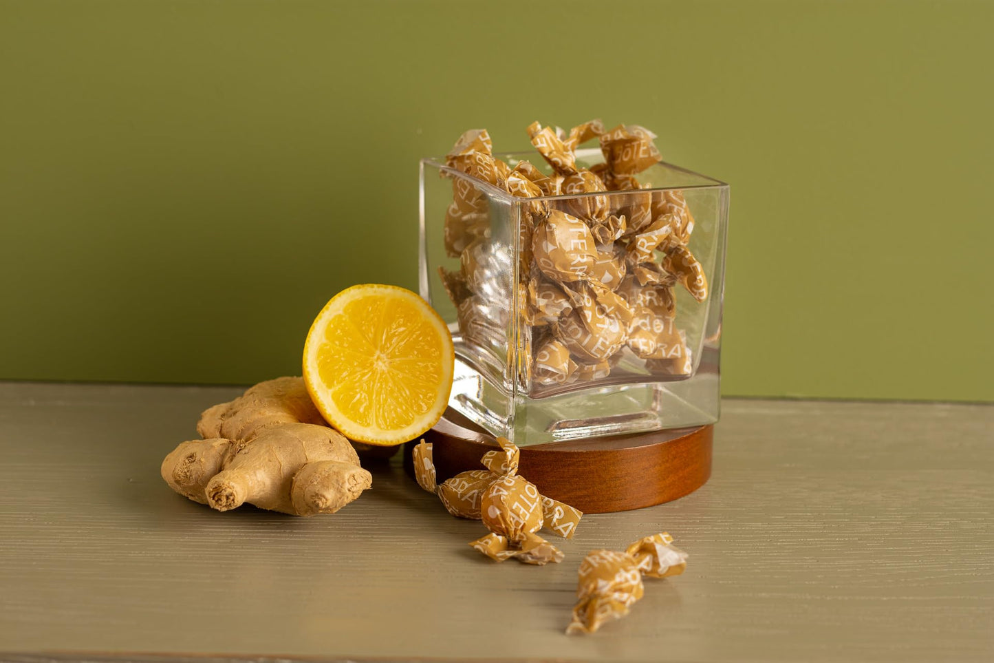 doTERRA Ginger Throat Digestive Drops 30 Count Bag | Digestive Support