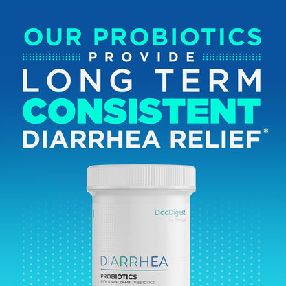 DocDigest by Design IBS Anti-Diarrhea Probiotic | Clinically Studied IBS-D Relief for Adults