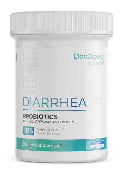 DocDigest by Design IBS Anti-Diarrhea Probiotic | Clinically Studied IBS-D Relief for Adults