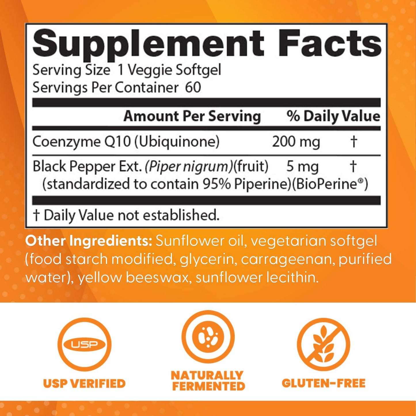 Doctor's Best High Absorption CoQ10 - Heart & Energy Support | 60 Veggie Softgels
