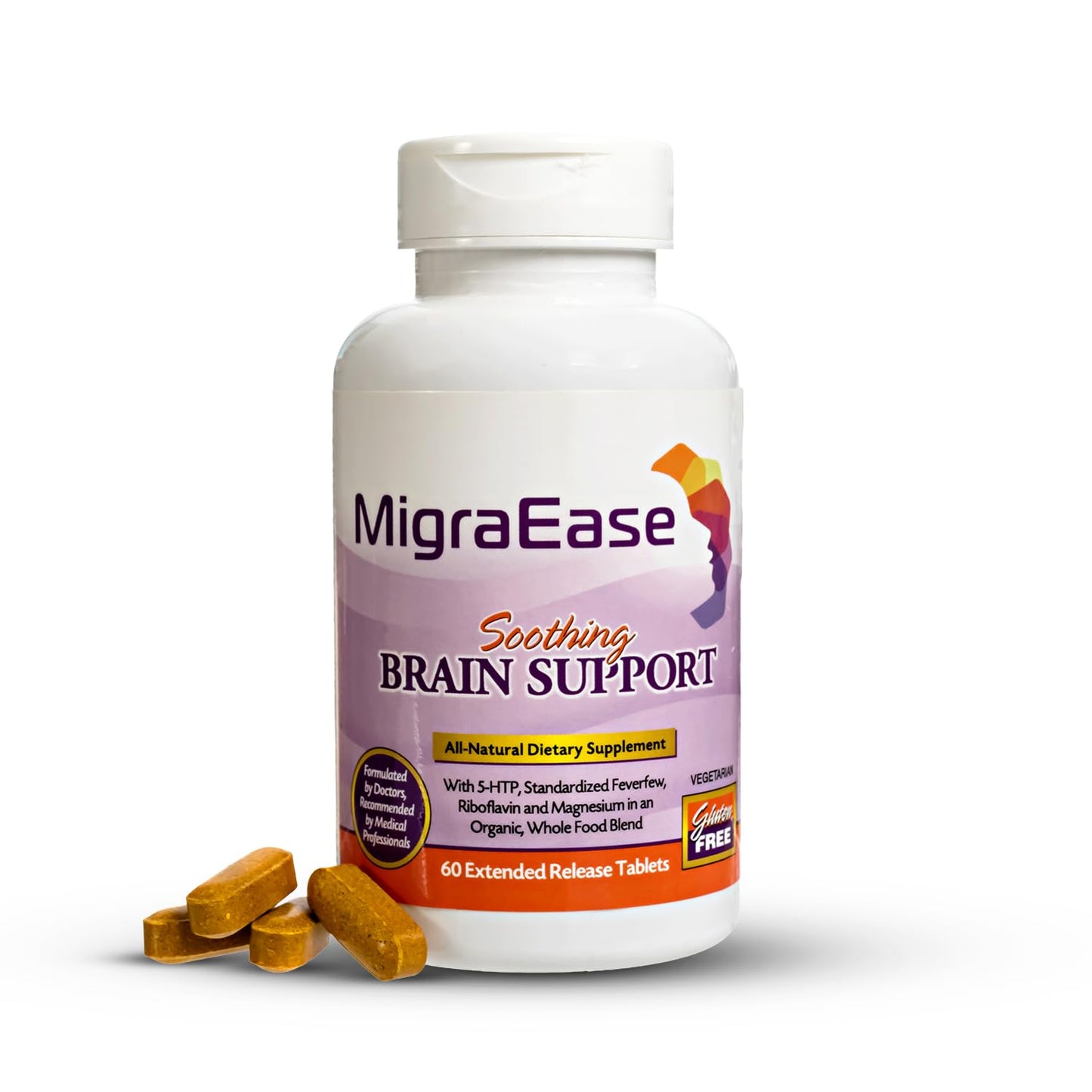 Doctor Knowles Migraine Supplement – Natural Prevention & Relief (60 Units) | Caffeine Free