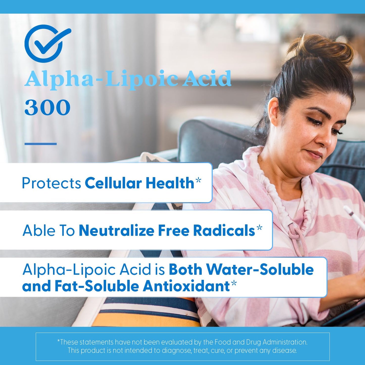Doctor's Best Alpha-Lipoic Acid 300 mg – Antioxidant Support, Non-GMO, Gluten Free, Vegan (180 Veggie Caps)