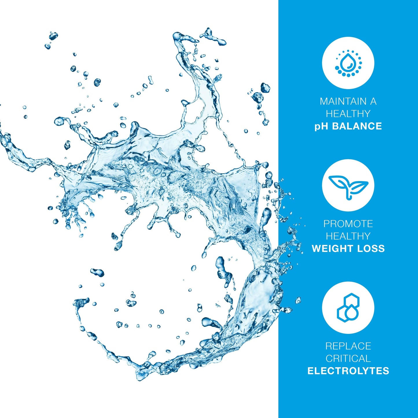 DoctorCare Plus pH Alkaline Water Drops, Unflavored, 2 Fl Oz | Hydration & Detox