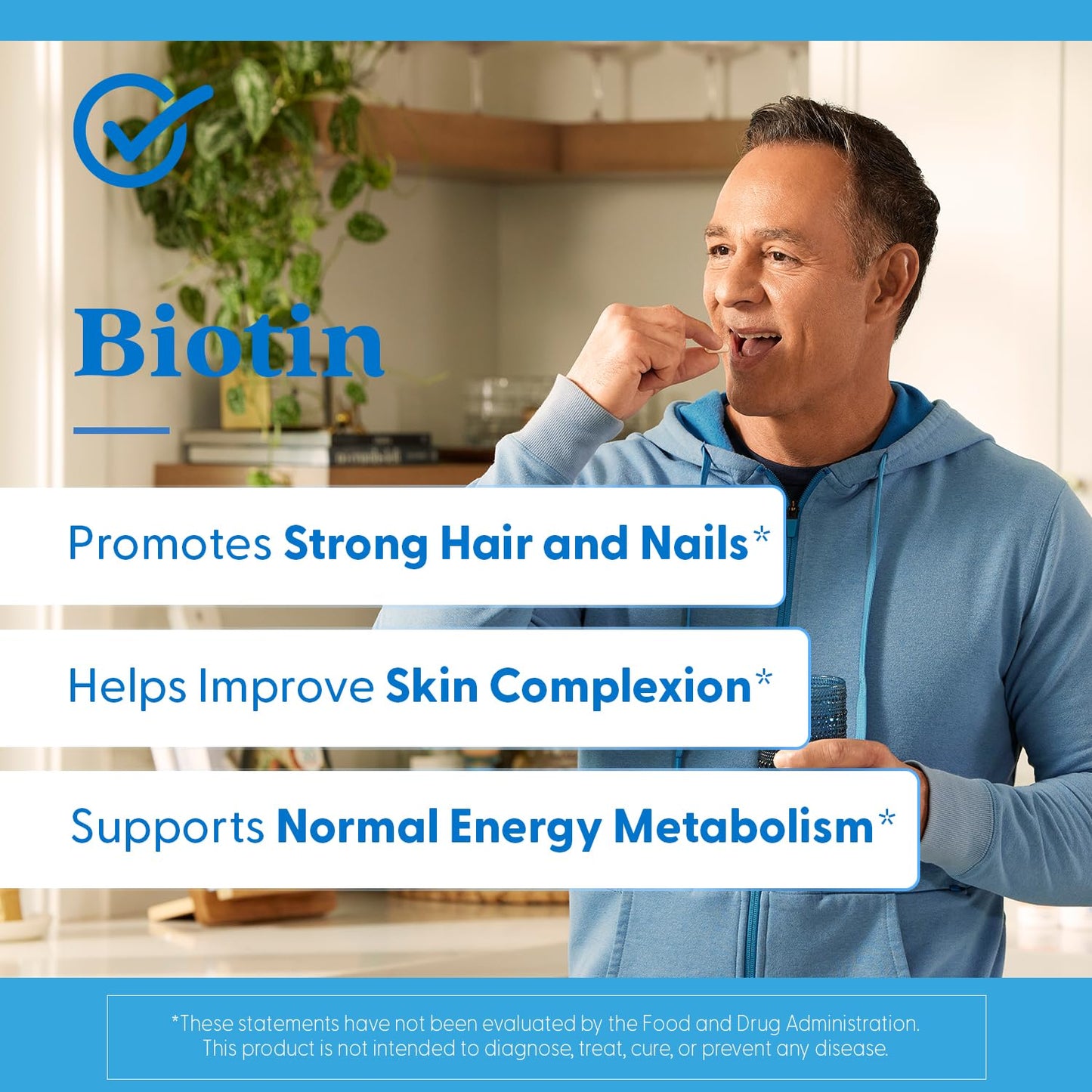 Doctor's Best Biotin 5000 mcg – 120 Count | Hair, Skin & Nails, Vegan
