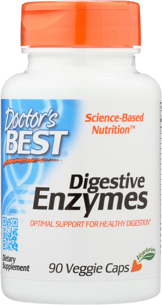 Doctor's Best Digestive Enzymes (2 Pack) - 90 Veggie Caps