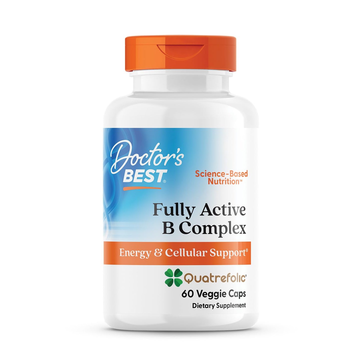 Doctor's Best Fully Active B Complex: Energy & Cellular Support
