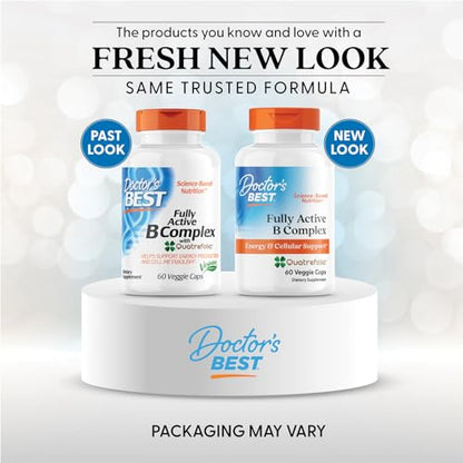 Doctor's Best Fully Active B Complex: Energy & Cellular Support