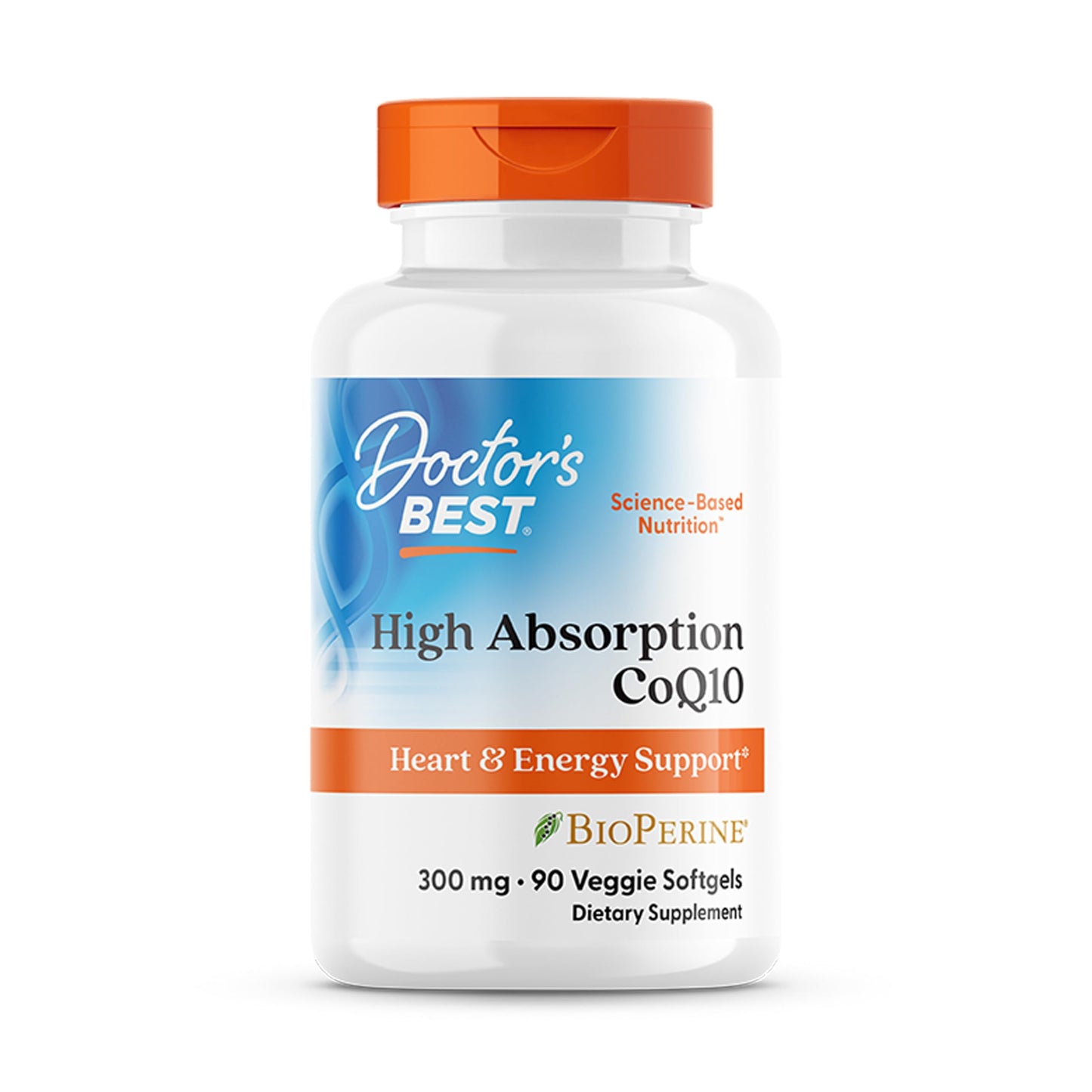 Doctor's Best High Absorption CoQ10 - Heart & Energy Support with Bioperine