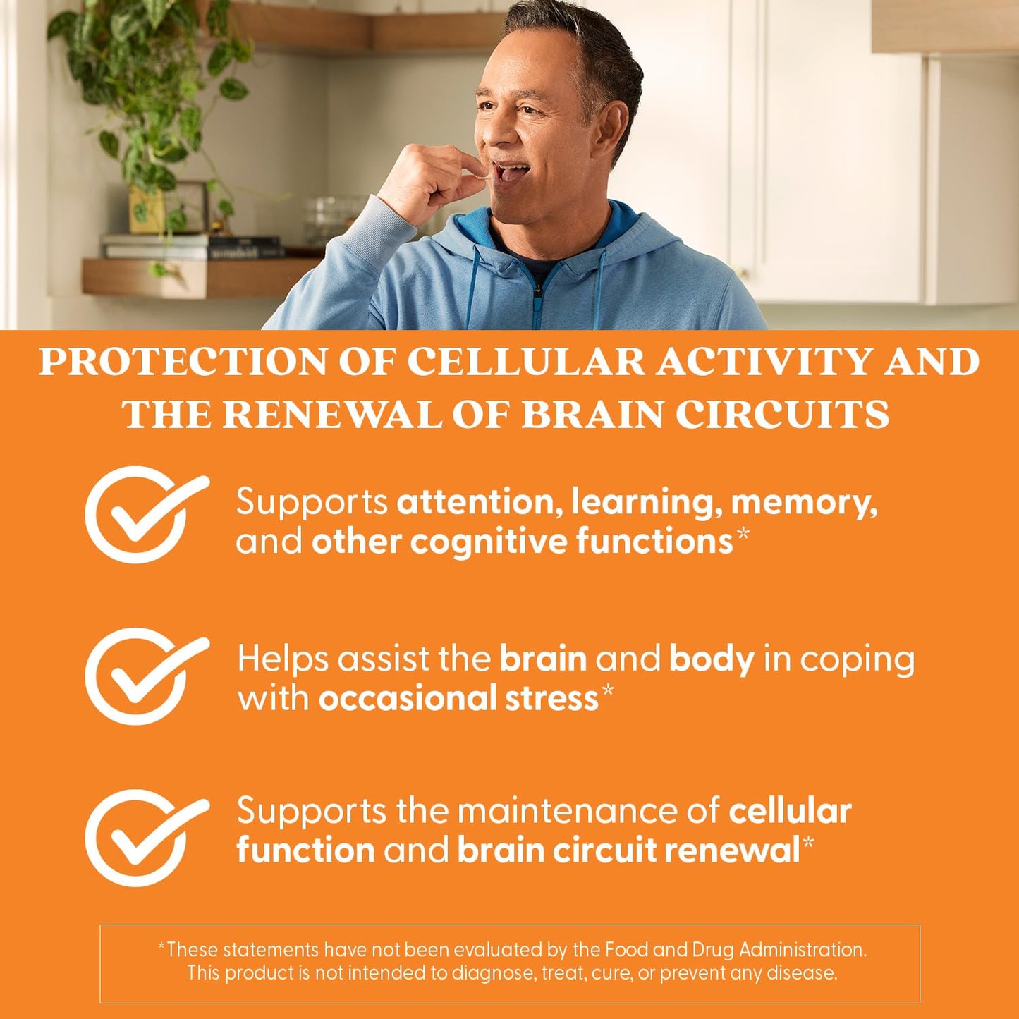 Doctors Best Natural Brain Enhancers with AlphaSize + SerinAid – Supports Memory & Attention (Non-GMO, Gluten Free, Vegan) 60 Veggie Caps
