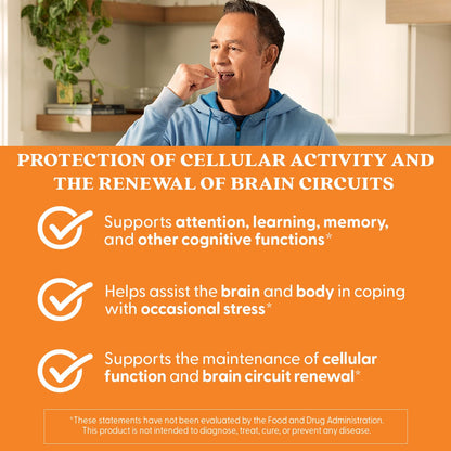 Doctors Best Natural Brain Enhancers with AlphaSize + SerinAid – Supports Memory & Attention (Non-GMO, Gluten Free, Vegan) 60 Veggie Caps