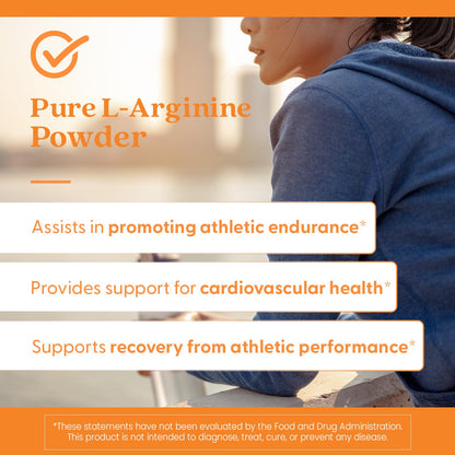 Doctors Best Pure L-Arginine Powder | Supports Cardiovascular Health | Non-GMO, Gluten Free, Soy Free, Vegan | Net Wt. 10.6 oz (300 g)