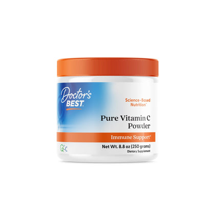 Doctor's Best Vitamin C Powder with Q-C – Immune Support, 250g