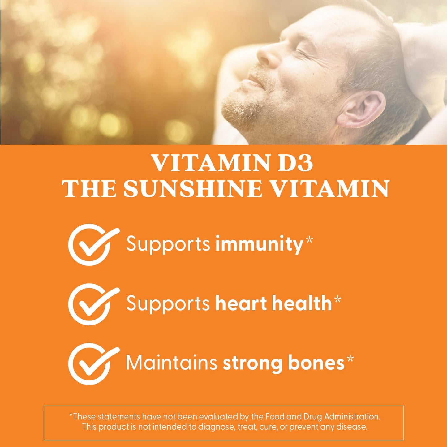 Doctor's Best Vitamin D3 5000IU – Non-GMO, Gluten & Soy Free | Supports Bones & Immune Function